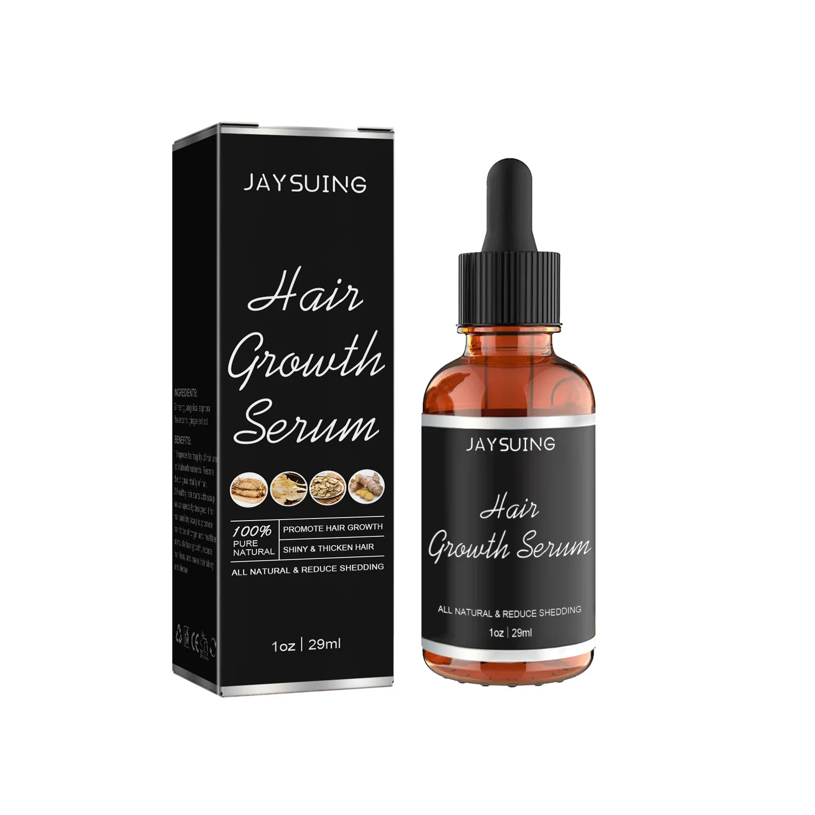 Jaysuing Fast Hair Growth Serum Anti Preventing Hair Loss Treatment Dry Nourish Scalp Damaged Repair Essence Hair Growth Product #2