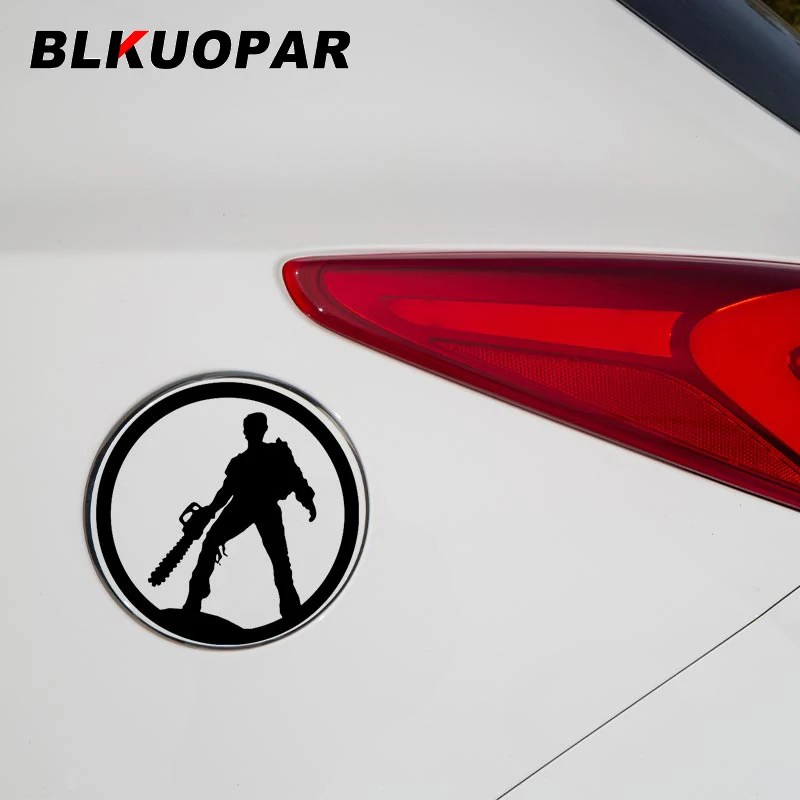 BLKUOPAR الرماد الشر الميت لعبة صورة ظلية سيارة ملصق شخصية مقاوم للماء لصائق مكيف الهواء ويندوز الجذع اكسسوارات السيارات