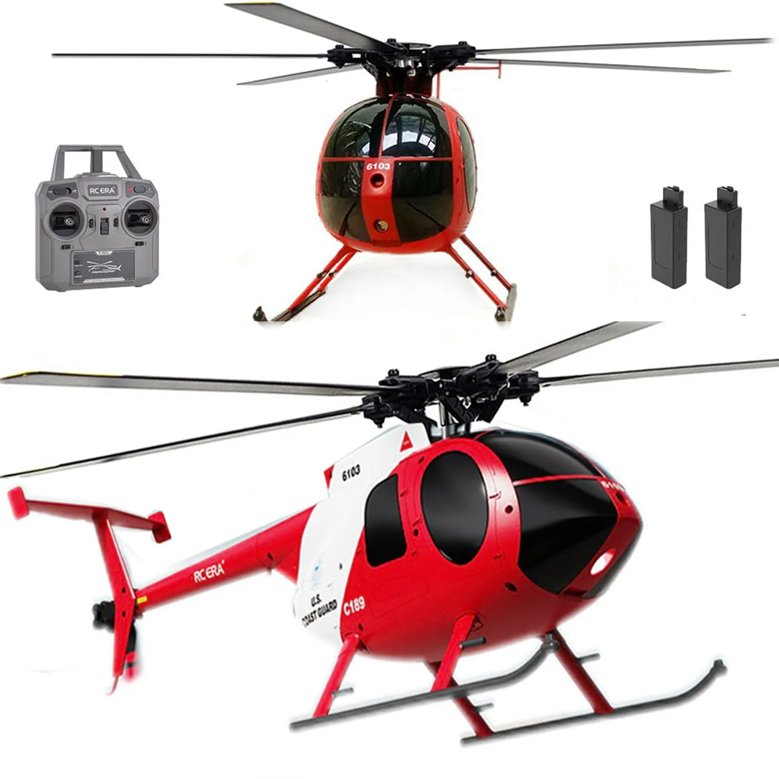 RTF MD500 C189 Remote Control Helicopter Aircraft NOT-Optical Flow Positioning 4CH RC Heli No Ailerons Maintain Altitude RTF