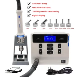 ATTEN ST-862D 1000W Hot Air Gun Soldering Station Digital Display BGA Rework Station Automatic Sleep For Phone PCB Chip Repair