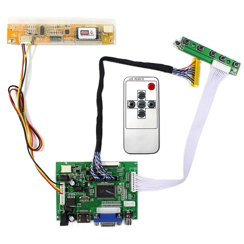 

HDMI+VGA Control Board Monitor Kit for LTN141AT03 M141NWW1 LCD LED screen Controller Board Driver