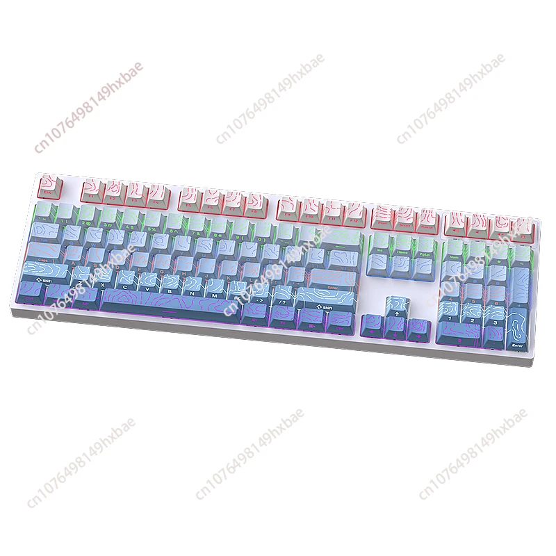 H108 mechanical keyboard Bluetooth three-mode 2.4G wireless wired gaming e-sports home peripheral