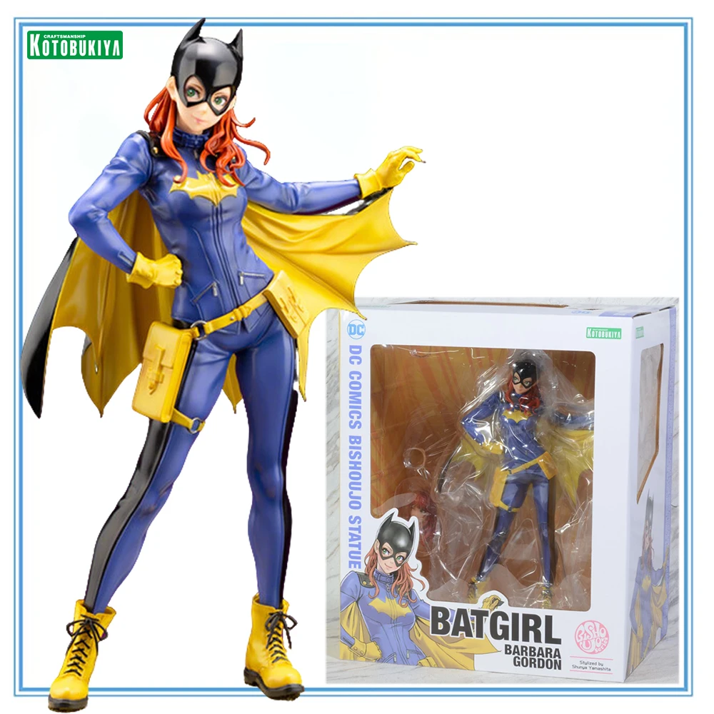 

100% Original in Stock Kotobukiya Bishoujo Statue Barbara Gordon Batgirl Collection Series Model Decoration Model Toys