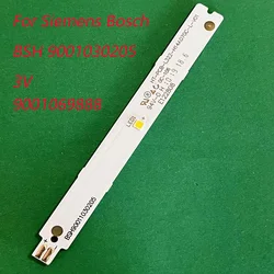 Tira de LED para iluminación de refrigeración, piezas de refrigerador para Siemens Bosch BSH 9001030205 9001069888 3V