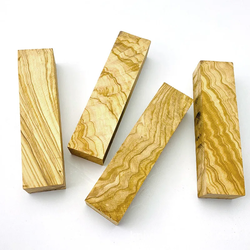 Olea Europaea mango para cuchillo de defensa, herramienta de parche, bricolaje, equipo táctico, actualización, 1 ud.