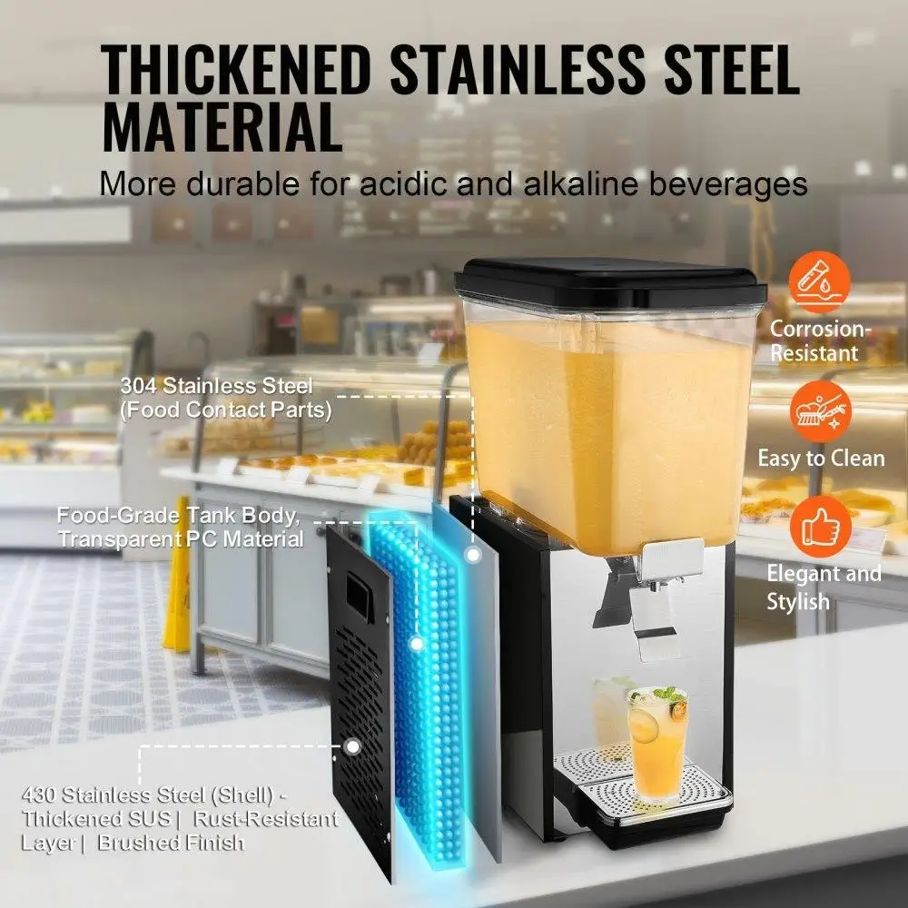 Commercial Grade 18L Beverage Dispenser Multi-Purpose for party Wedding Events