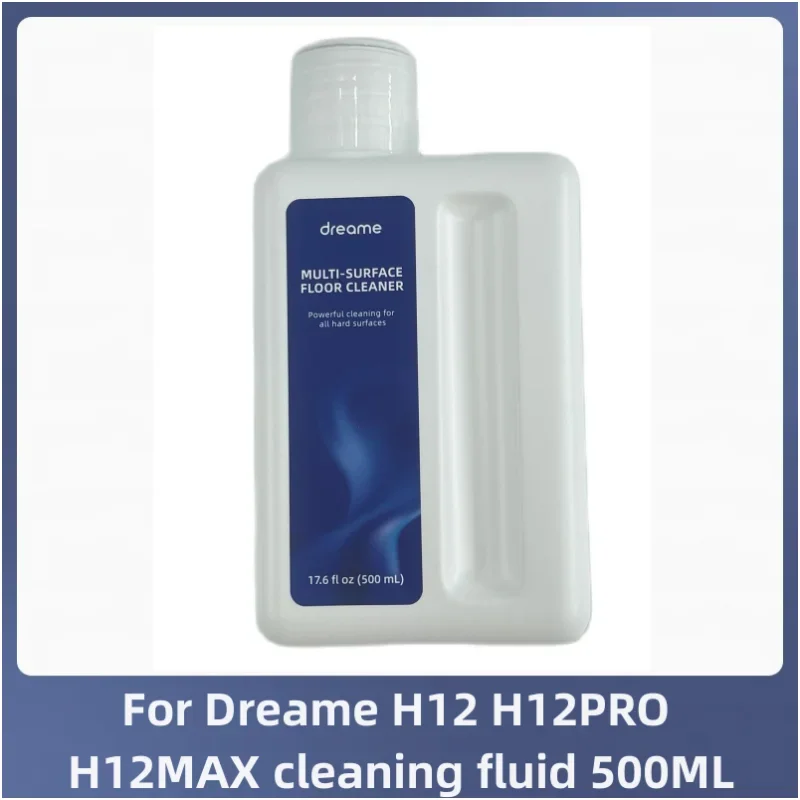 For Dreame H12 H12PRO H12MAX Cleaning Fluid 500ML  Suitable a Full Range Of Dreame Sweepers Vacuum Cleaners Washing