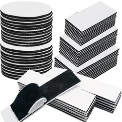 5-30Pairs Self Adhesive Hook and Loop Fastener Tape Sticky Dot Double Sided Mounting Strips for Carpet Fixed Anti Skid Grip Mat
