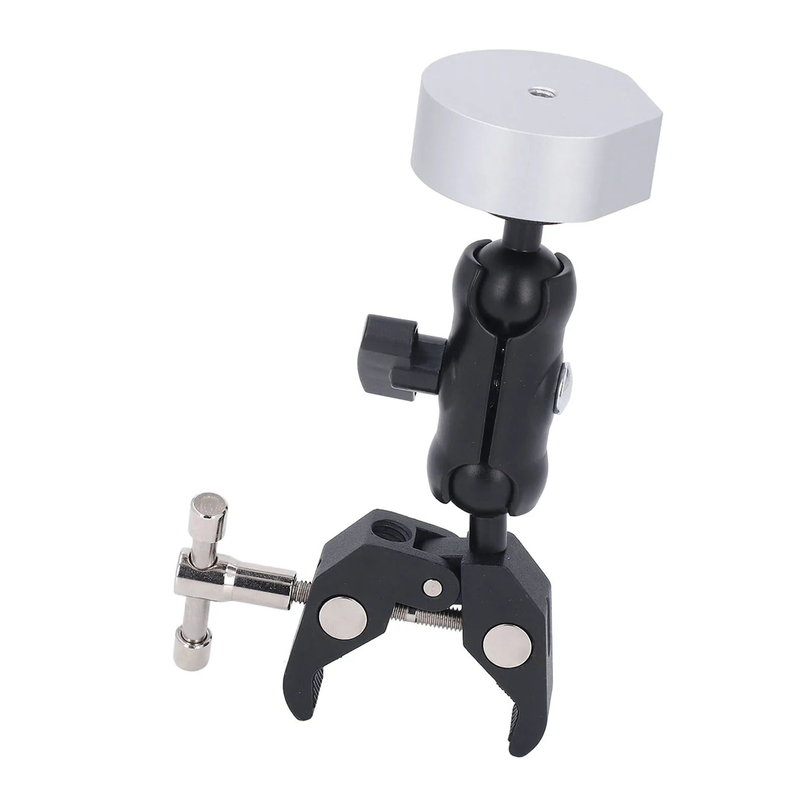 미니 더블 볼 헤드용 RV 사다리 마운트 강력한 클립 다기능 조절식 클램프 마운트 폴 RV 트레일러 요트용