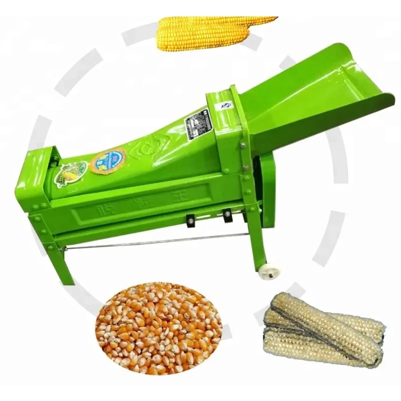 

Hot Sell factory thresher machine parts family use 0.5-2t/h cast iron electric sweet corn maize sheller machine for sale