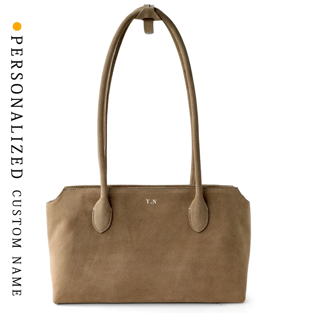 

Trendy Minimalist Vintage Matte Leather Womens Shoulder Bag Commuter Versatile Top Handle Tote Purse luxury bags designers