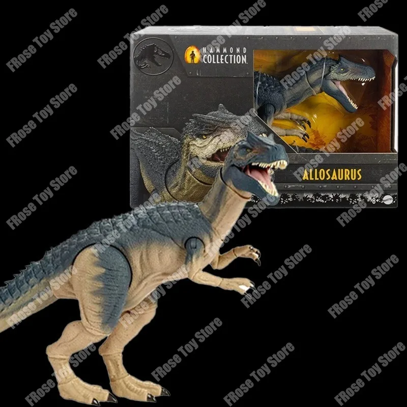 Originele Jurassic World Hammond Collection Dinosaurussen JCG13 Allosaurus Action Figure Articulatie Beeldje Standbeeld Model Speelgoed Geschenken