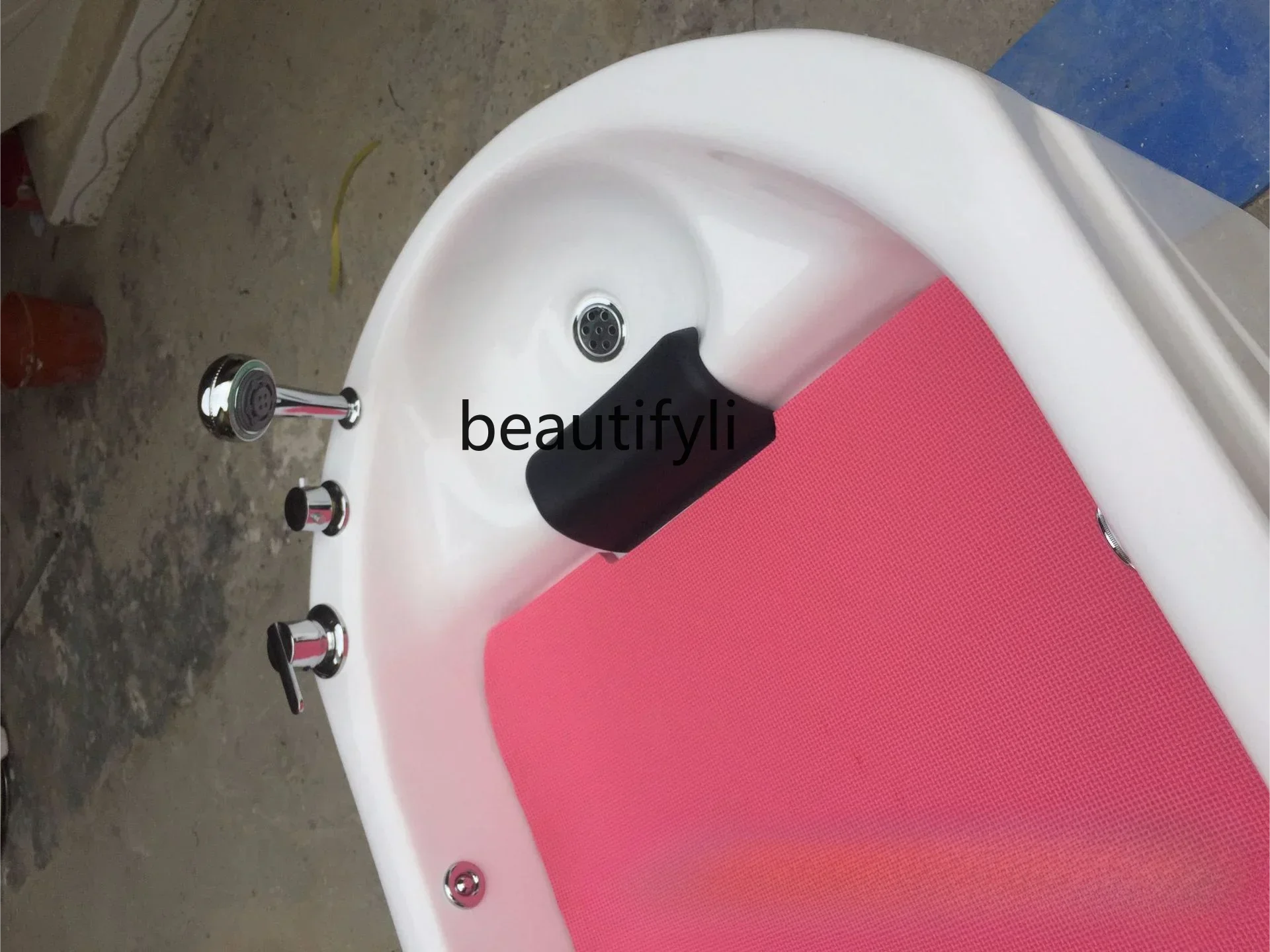 lt Round Head Shampoo Spa Medical Massage Bath Salt Bath Bed Constant Temperature Water Bed