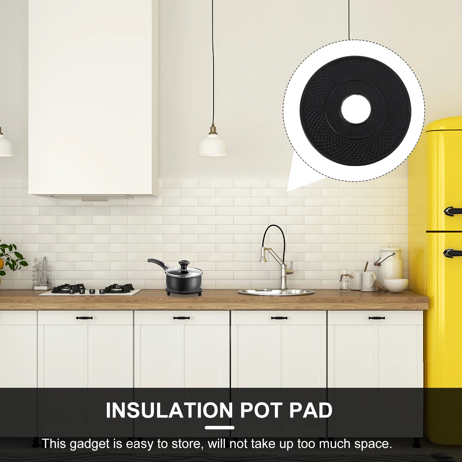 

Pot Pad Insulated Mat Heat Proof Protection Cushion For Kitchen Dining Restaurant High Temp Resistance Coaster Pad