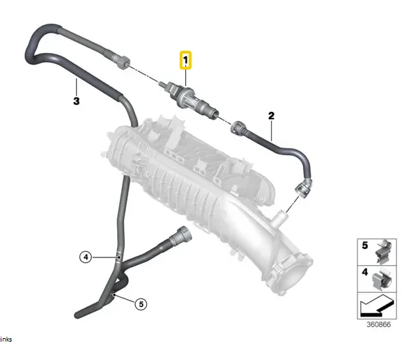 1 Stuk Brandstoftank Ontluchtingsklep Vapor Voor Bmw Mini X1 X2 F45 F46 F55 F56 220i 225i 13907621174