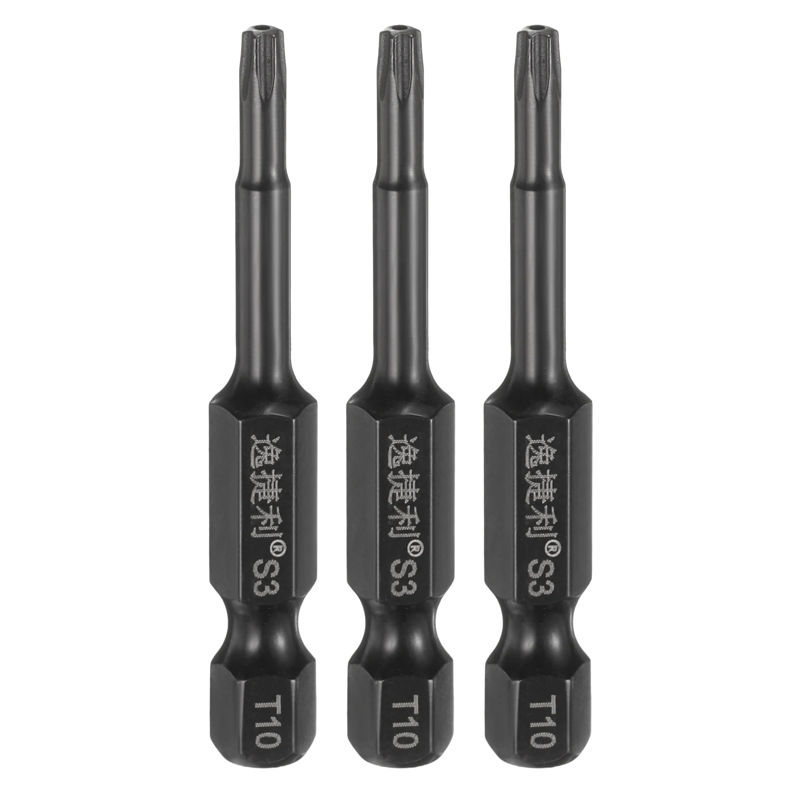T7 T8 T9 T10 T15 T20 T25 T27 T30 T40 Torx Screwdriver Bit 1/4