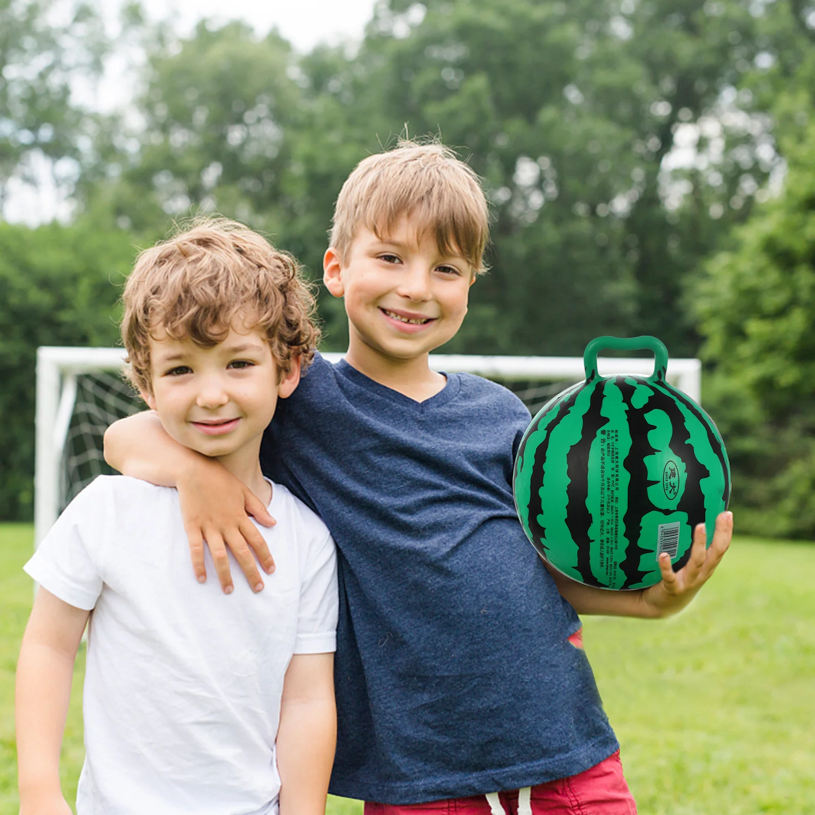 3 قطعة كرات قابلة للنفخ تصميم البطيخ سهلة النفخ تفريغ مساحة التخزين توفير الاطفال اللعب إبقاء الأطفال بعيدا عن الشاشة