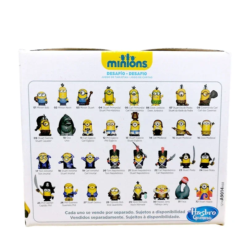 Minion Blind Box Mystery Pockets Ornament Series Action Figurine Peripheral Suprise Box Birthday Gift for Kids