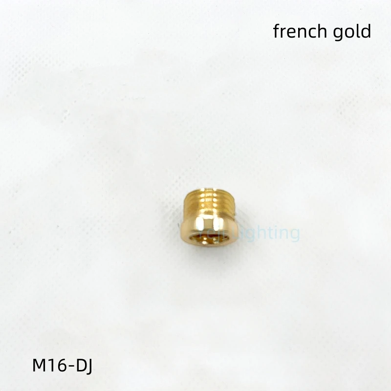 M16 Lamp Tooth Tube Adapter Wall Lamp Floor Light Tube Connector Outer Thread Inner Thread Pipe Adapter Iron Tube Connection DIY