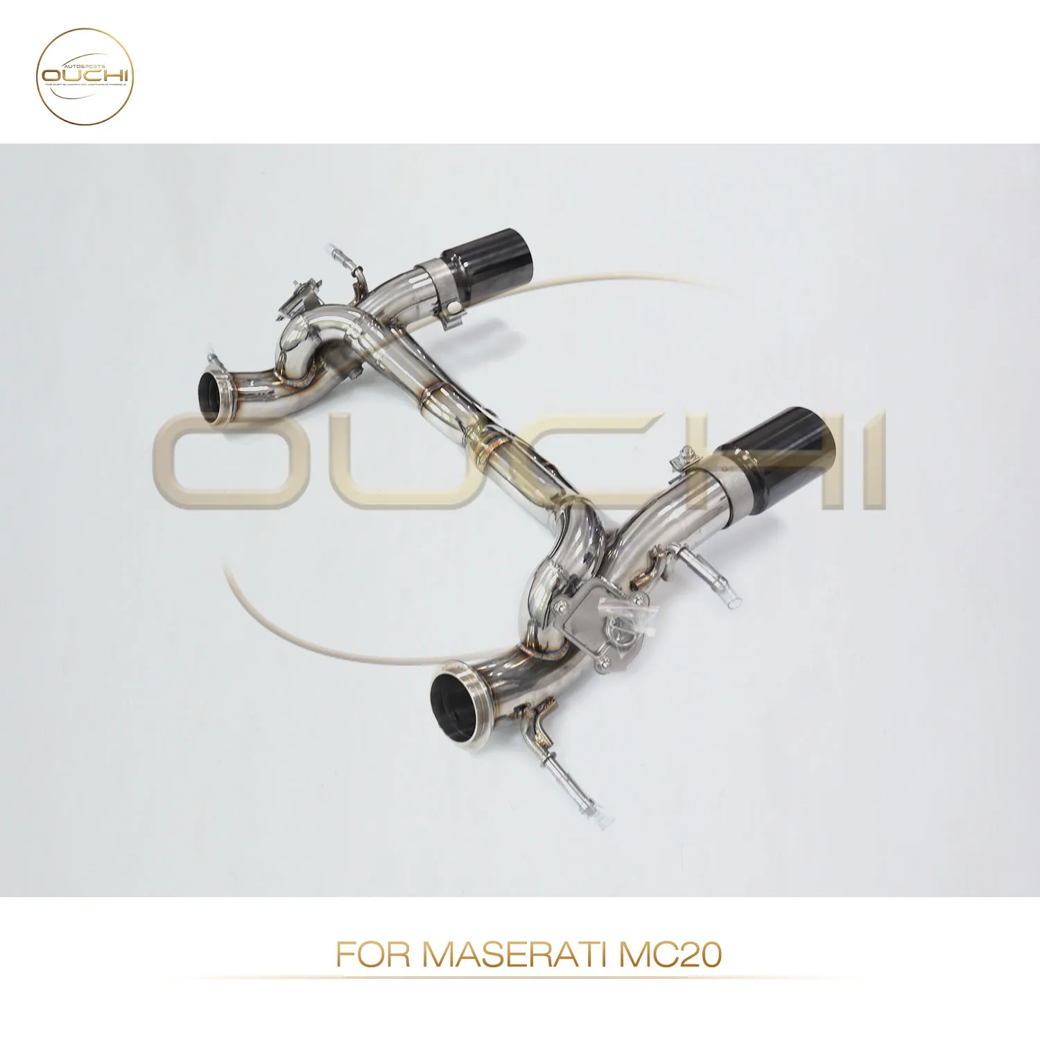 

For Maserati MC20 3.0L V6 2020-2025 Stainless Steel Axle Back Exhaust System Performance Muffler Direct Fit Replacement