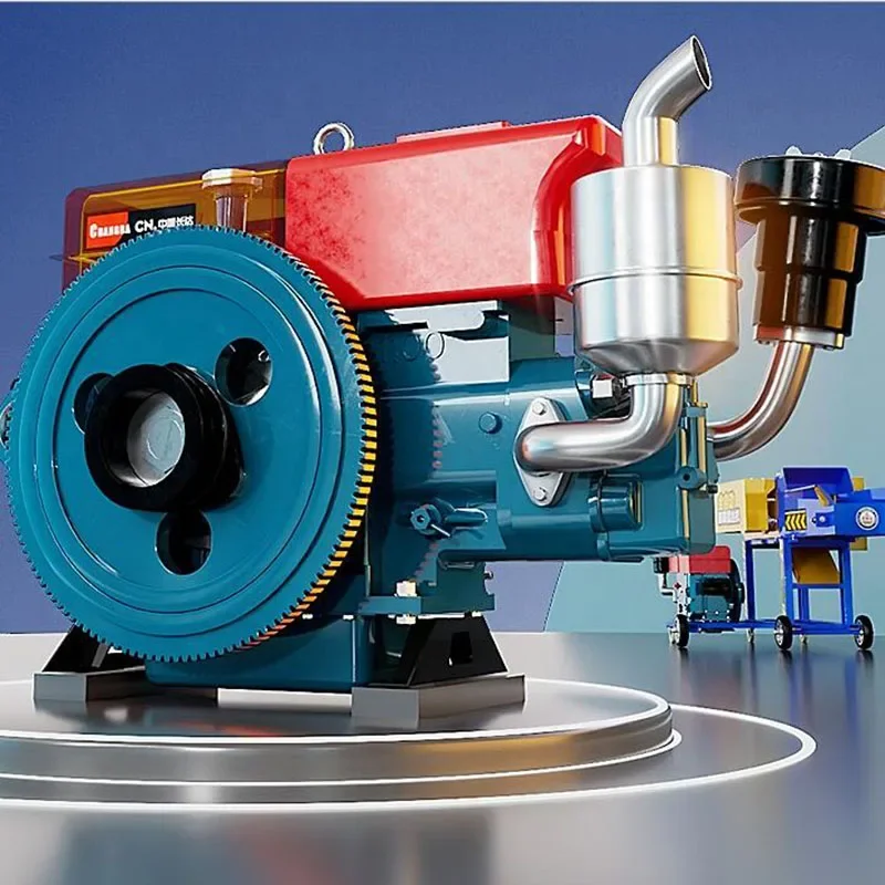 Alimentação multifuncional motor diesel cortador de grama martelo moinho cortador de palha casa reprodução gado e ovelhas cortador de colheita de grama