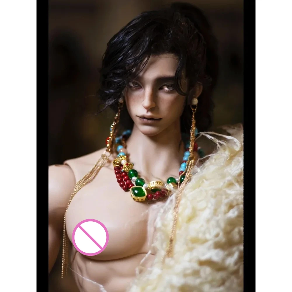 Yeil bjd boneca cabeça 1/3 realista selvagem 75 masculino águia única fantasia presente de verão reborn blythe bola articulada bonecas brinquedos hobbies