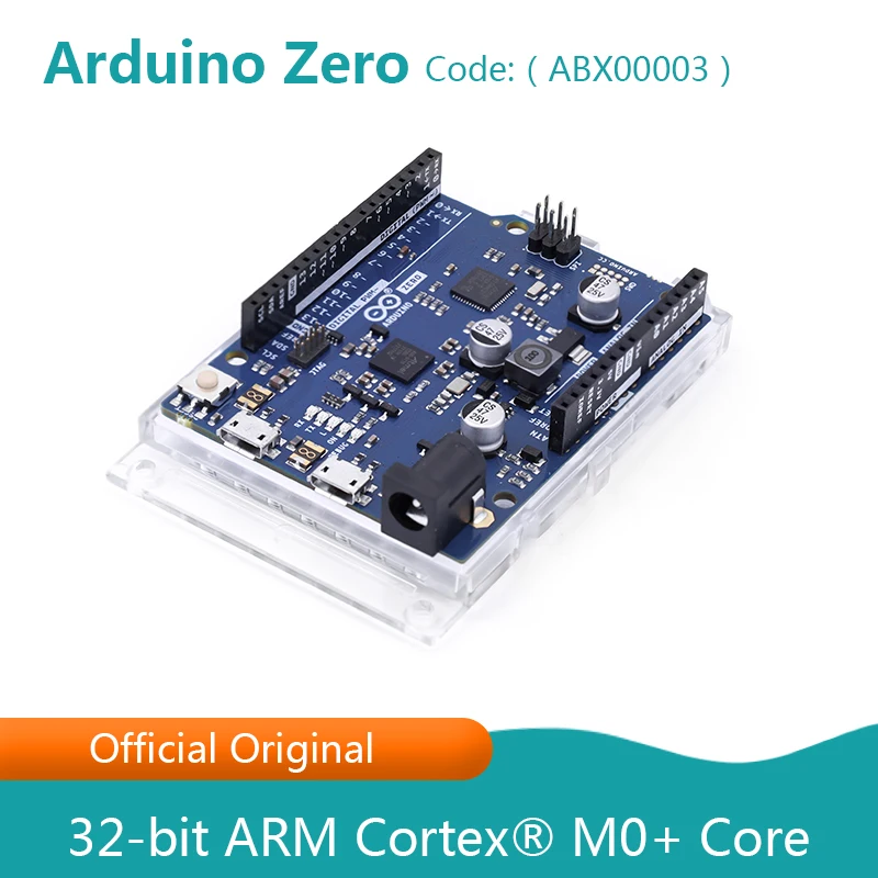 

Official Original Arduino Zero ABX00003 32-bit ARM Cortex M0+ Core Development Board