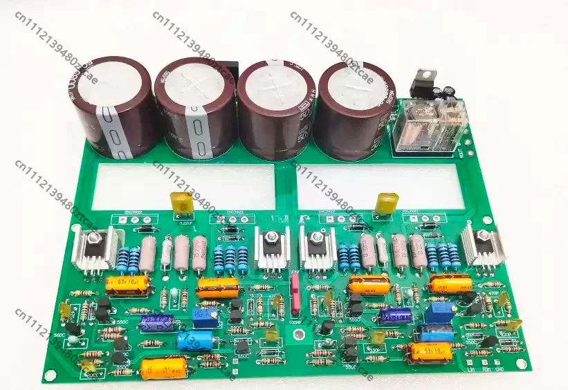 Classic Stereo HIFI Power Amplifier Board Discrete Audio Amplifier DIY Circuit Module For Audio System