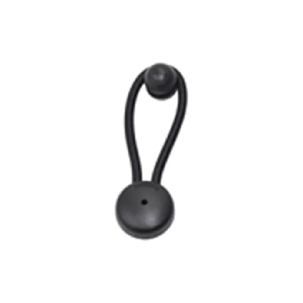 Picture 4: Bungee Shock Cord Clip With Knobs Pull Tie Down Tarp Canvas Knob For Camping Tents Cargo Pool Awning Car Cover Holding Wire Hose