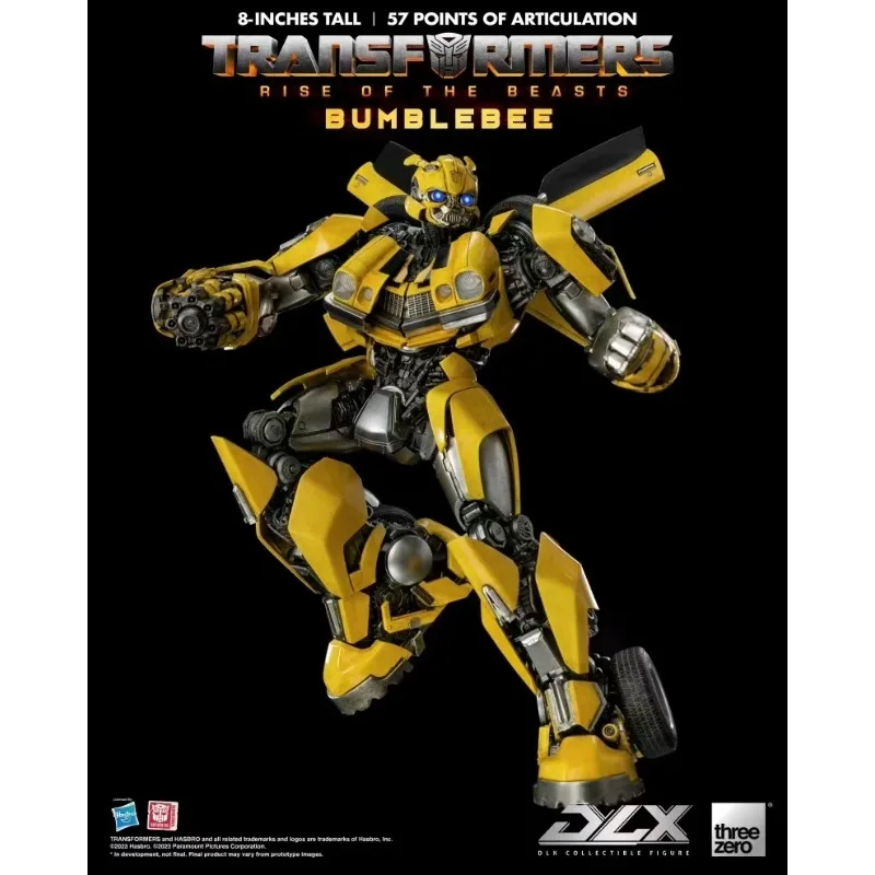 Original Hasbro Threezero Transformers DLX RISE OF THE BEASTS BUMBLEBEE Action Toy Figure Mode Ornaments view 5