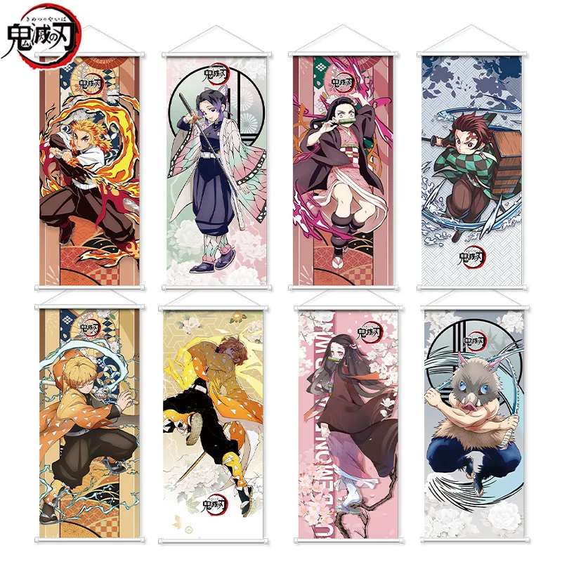 Demon Slayer Wall Scroll Nezuk - Anime Convention Merchandise บทวิจารณ์และราคา
