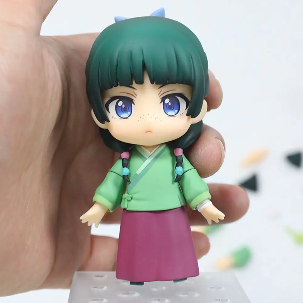 Figuras de acción de Anime The Apothecary Diaries, 10cm, Renshi Maomao, modelo de muñeca de PVC, colección de adornos de escritorio, juguete, regalo de Navidad