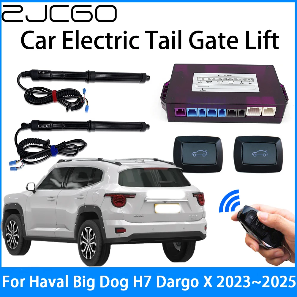 

ZJCGO Power Trunk Electric Suction Tailgate Intelligent Tail Gate Lift Strut For Haval Big Dog H7 Dargo X 2023 2024 2025