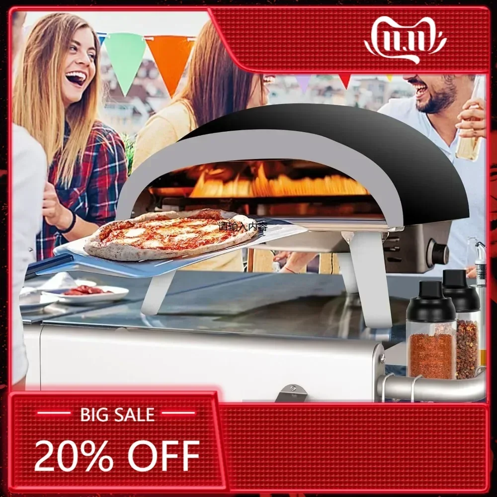 Pizza Oven Table Grill Cart with Pizza Topping Station Movable Food and Prep Workcart Outdoor Grill Table Stand for Ninja Woodfi