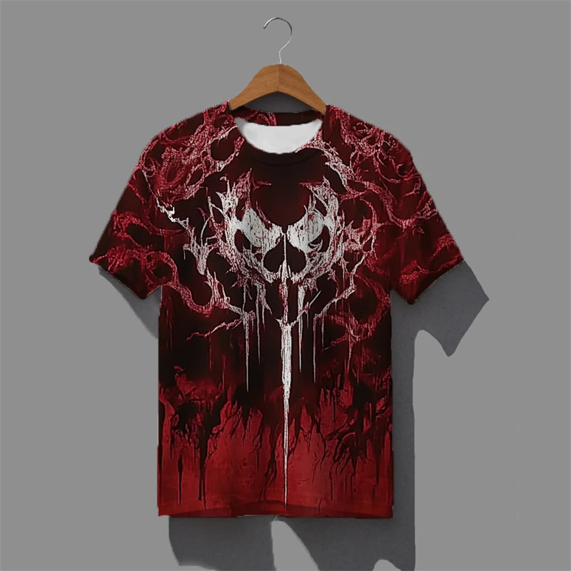 

Fashion Hip Hop Street Style T Shirts For Men Summer Trendy Short Sleeve 3D Printed T-shirts Cool Oversized Streetwear Tees Tops