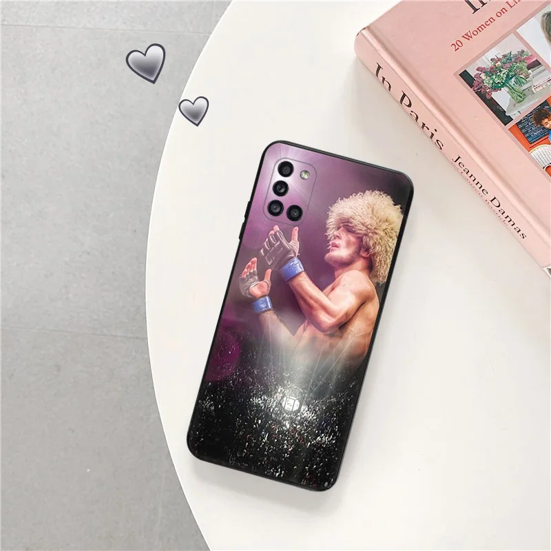 For Samsung Note 20 10 9 8 A32 A33 A34 A41 A42 A51 A52 A54 A53 A71 A72 A73 A31 A14 KHabib Nurmagomedov Phone Shell Case Cover