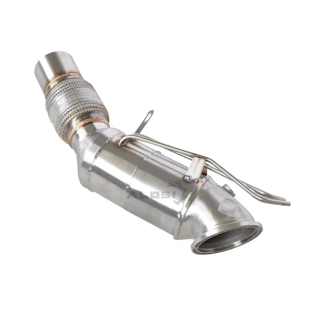 

For BMW 520I 530I G60/G61 2.0T B48 2024-2025High Flow Sports Exhaust Pipe Catalytic Converter Stainless Steel Downpipe Exhaust