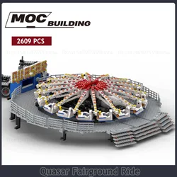 MOC Large Static Building Blocks  Dynamic Quasar Fairground Ride Model GBC Science Creative Toys Xmas Gifts