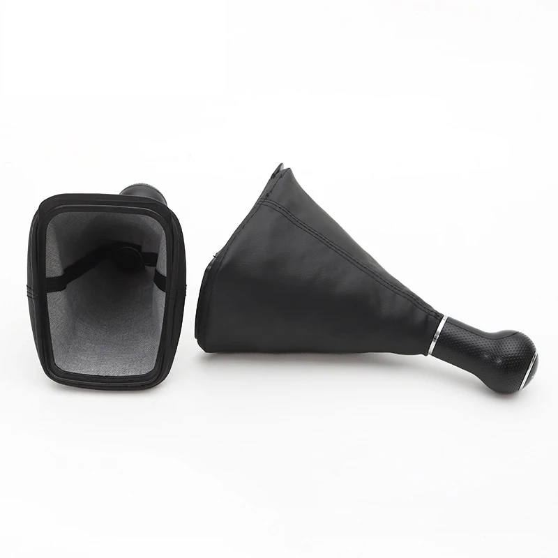 Gear Shift Knob VW Golf Bora 1998-2006 23mm 12mm Lever Shifter Leather Gaiter Boot Cover 5 6 Speed For VW Golf Bora 3/4/5 ﻿
