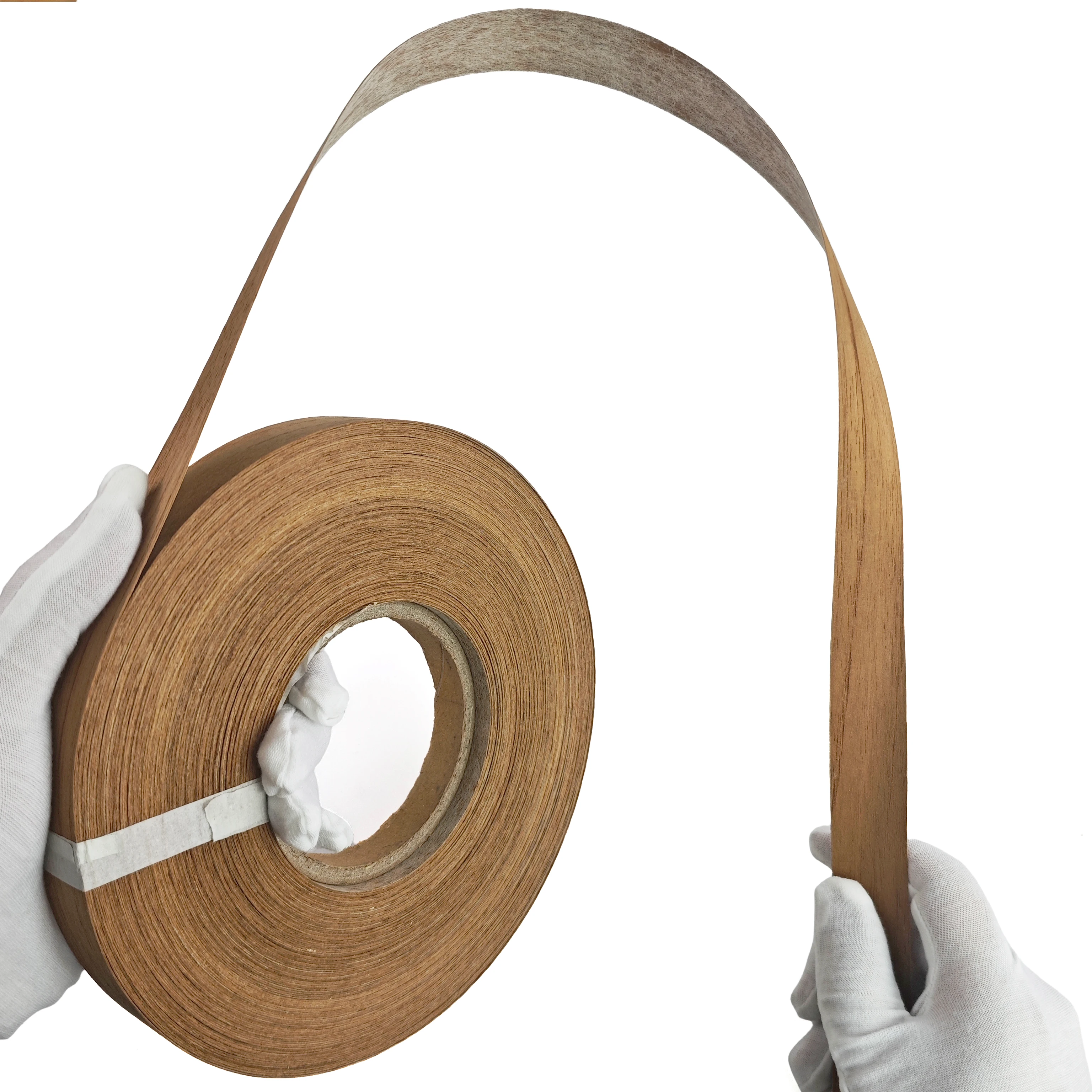 50 متر البورمية الطبيعية خشب الساج القشرة حافة النطاقات لخزائن الأثاث خزائن الجداول الكراسي الأبواب النوافذ النجارة