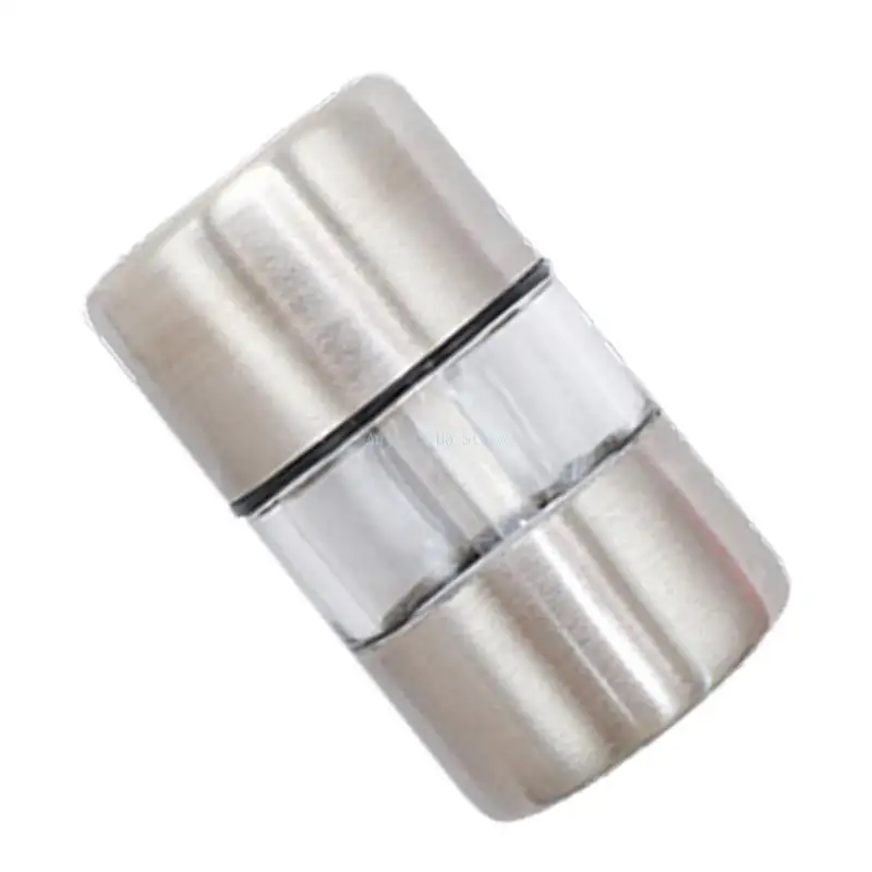 

2025 New Compact Seasoning Grinder Stainless Steel Salt and Pepper Grinder Small Mill Kitchen Tool Suitable for Enhanced Flavor
