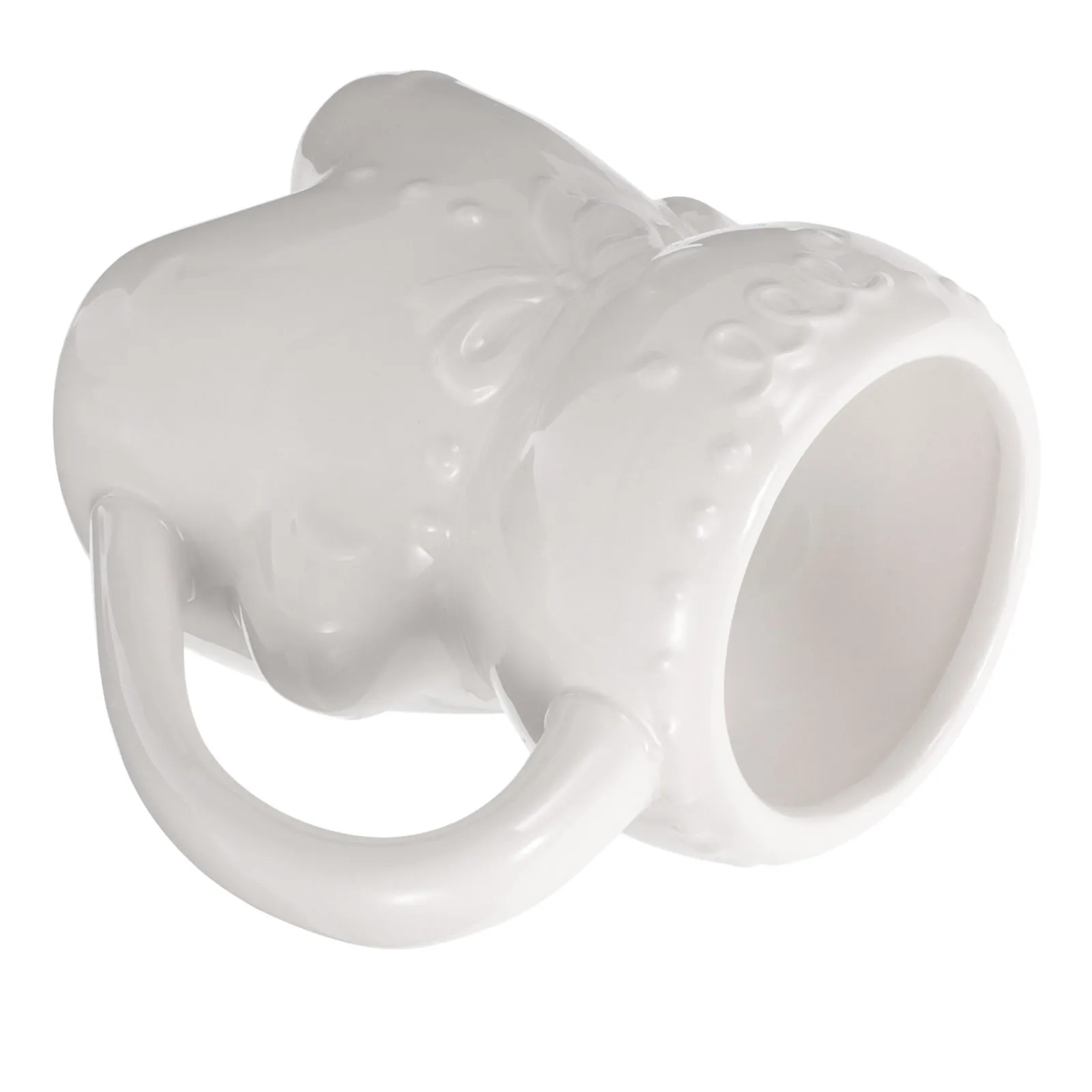 

Large Capacity Gingerbread Man Ceramic Mug Christmas Coffee Cup Festive Design for Tea Milk Juice Daily Use At Home