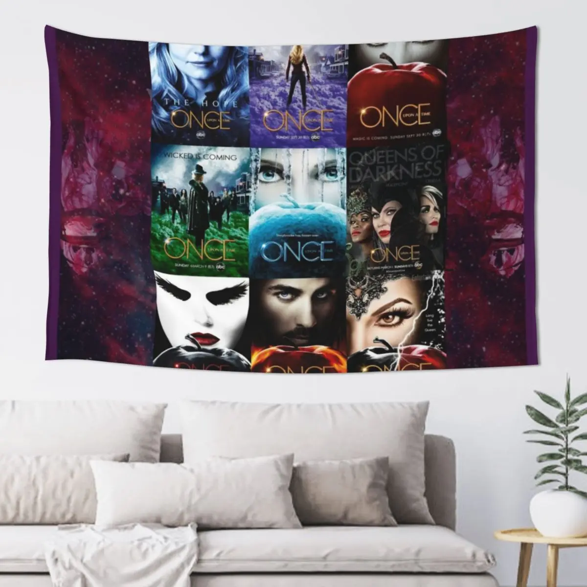 

Once upon a time ... Tapestry Decoration Aesthetic Decorative Wall Murals Room Decorator Wall Carpet Tapestry