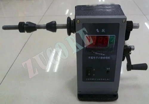 ماكينة لف لفائف يدوية يدوية جديدة عالية الجودة بسرعتين FY-130