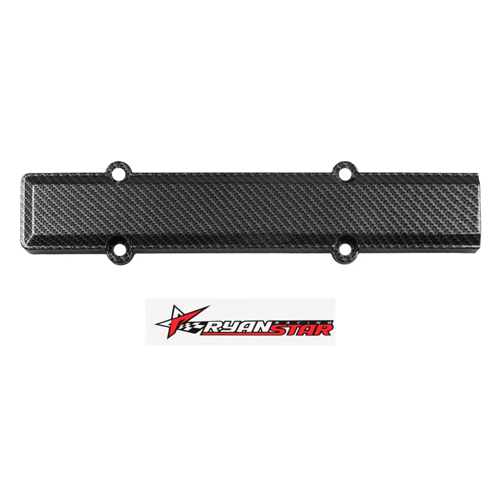 

1Pcs Carbon Fiber Engine Cover Spark Plug Wire Protector Accessory Compatible with Acura Integra Civic