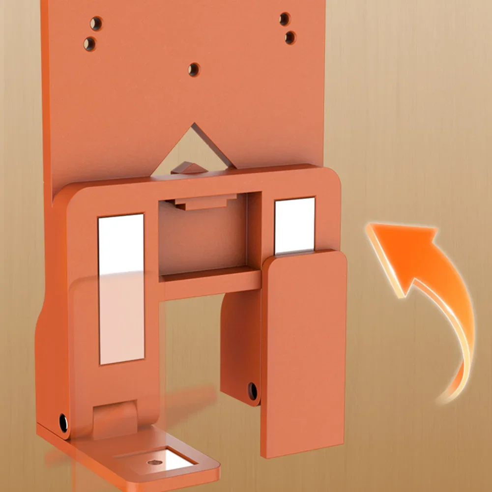 Orange Cabinet Hinge Jig Quick Alignment Precise Positioning Pre-set Guide Grooves For European Three-in-one Hinges