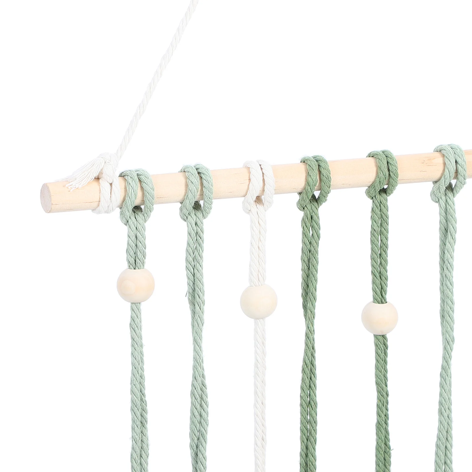 

Handwoven Macrame Leaf Wall Hanging Tapestry Bohemian Cotton Wall Decoration Bedroom Living Room Background Decorative Art