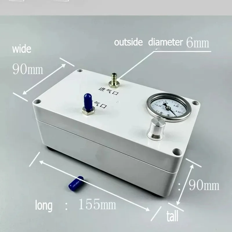 -80KPa Electric Vacuum Pump with Adjustable Flow Rate or 1400ML Stainless Steel Defoaming Tank for Laboratory Use
