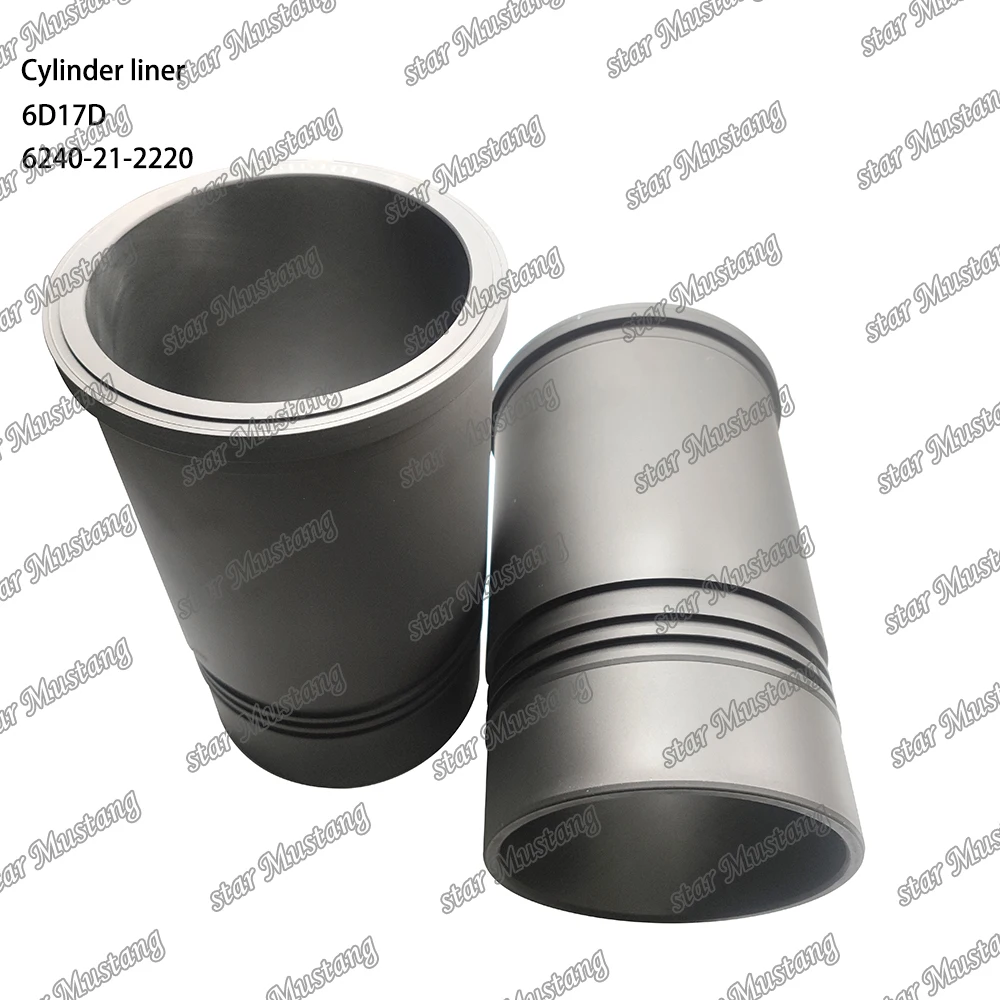 6D17D Cylinder liner 6240-21-2220 Suitable For Komatsu Engine Parts