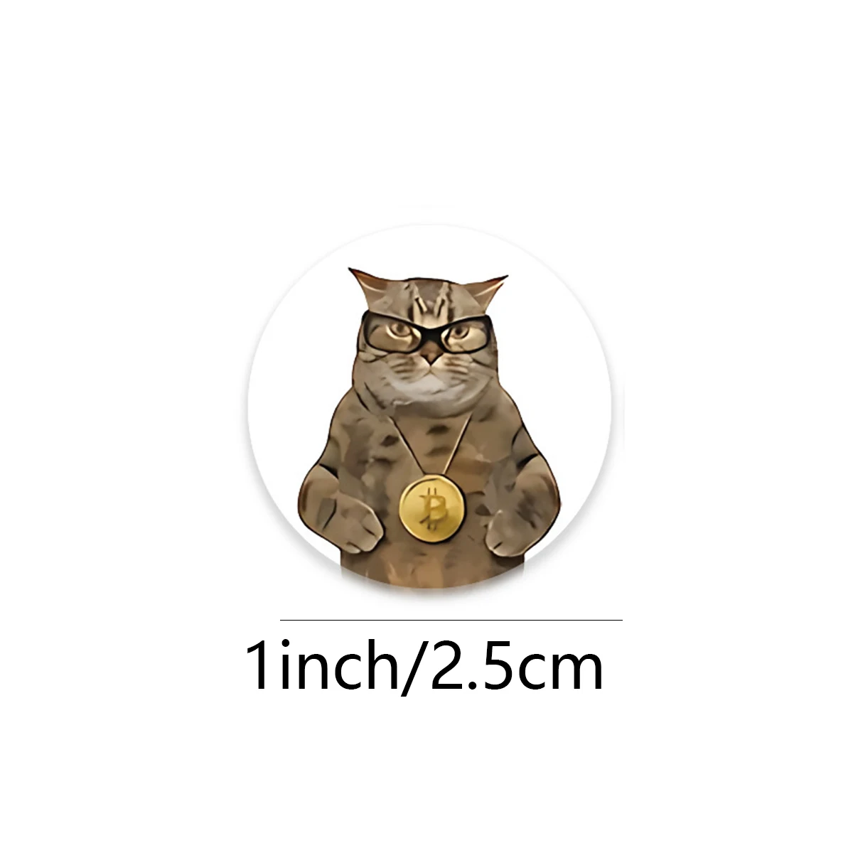 100-500pcs Cute Cat Animal Reward Sticker Kids' Motivational Stickers DIY Creative Friendly Campus Office Self-adhesive Lables